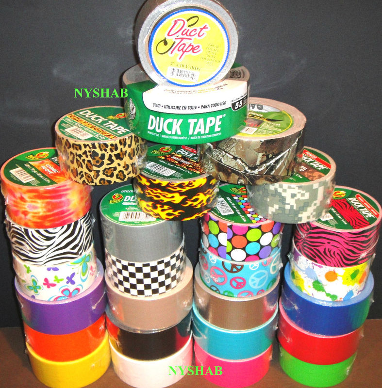 My Fascination with Duct Tape or “Duck” Tape as it is now called.